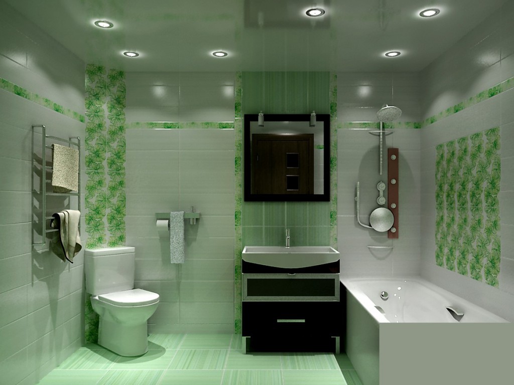 Как визуально увеличить ванную комнату?
